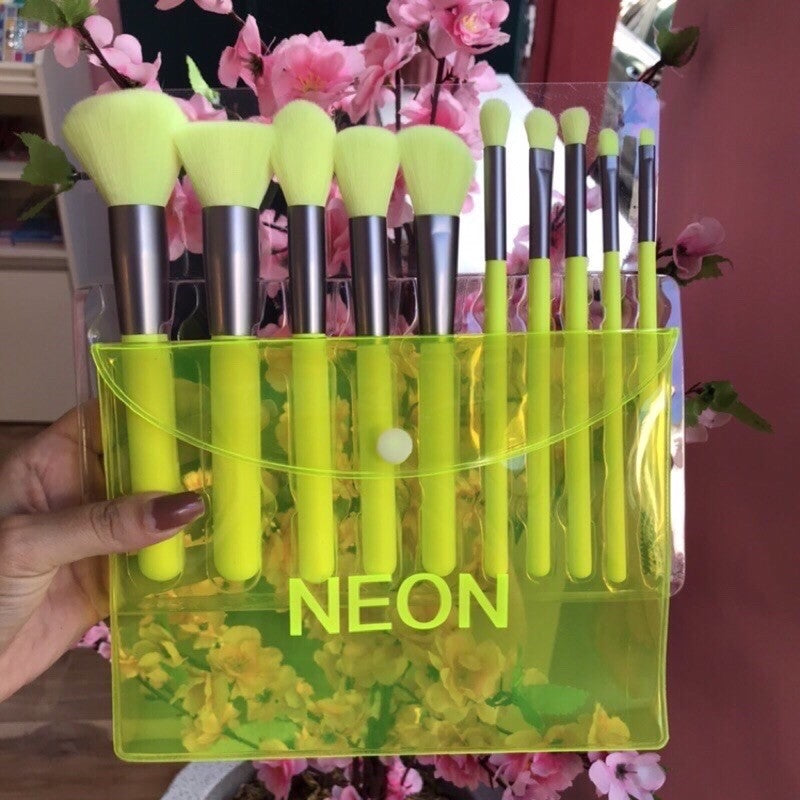 Kit Pinceis Neon